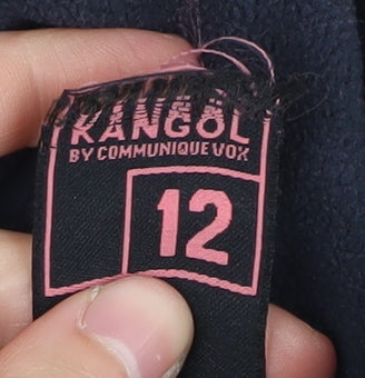 Kangol Women's Navy Puffer Waistcoat Size 12