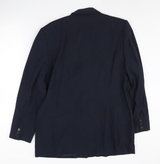 Viyella Women's Blue Blazer, UK 14, Business Style