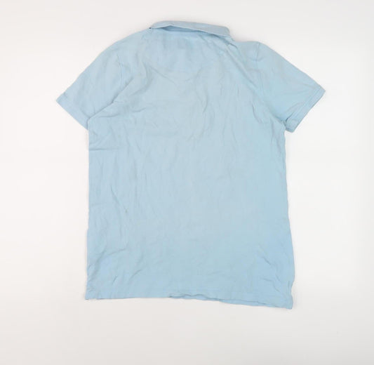 Lyle & Scott Teens Blue Polo Shirt, Size 14