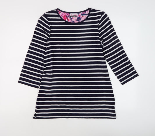 Womens UK Size 10 Roman Blue Tunic Jumper