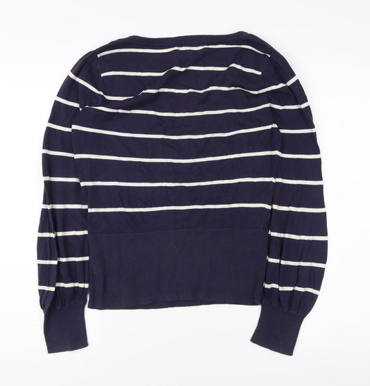 Womens UK Size 12 Monsoon Blue Pullover Jumper