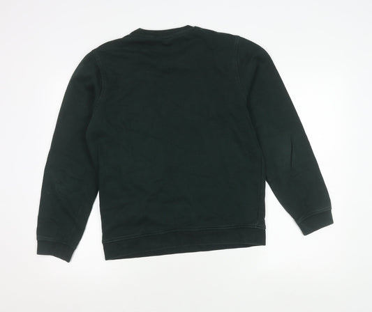 Mens UK Size S JACK & JONES Green Pullover Sweatshirt