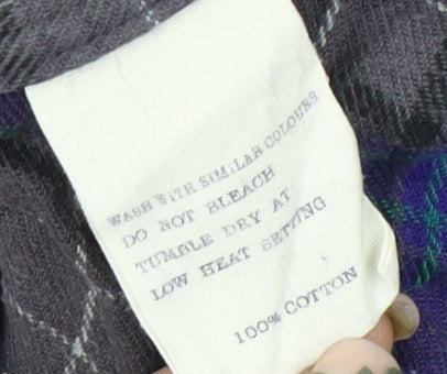 Jack Wills Women's Multicoloured Button-Up Shirt