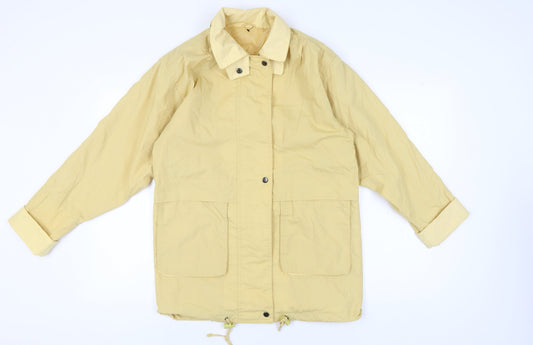 Womens UK Size 10 BHS Yellow Basic Jacket