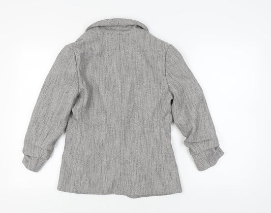 Womens UK Size 8 H&M Regular Grey Blazer
