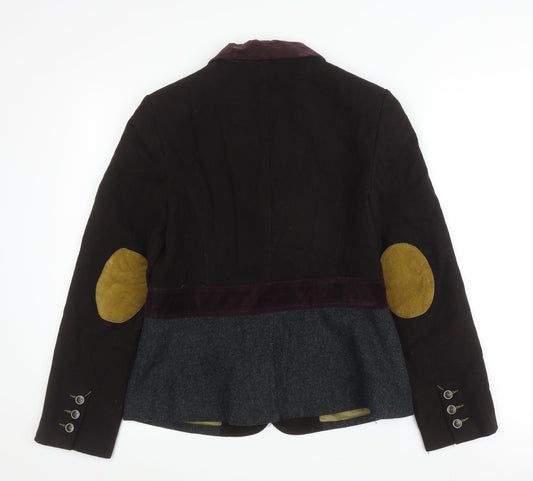 Boden Women's Black Colourblock Blazer Size 10