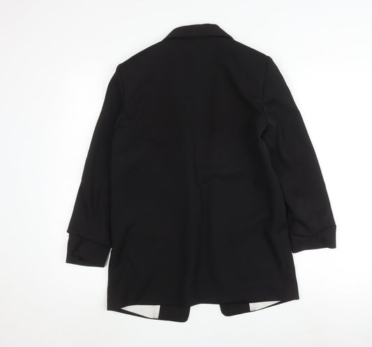 Oasis Women's Black Blazer Size 8 Single-Breasted