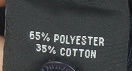 Dunlop Men's Black Polo Golf Shirt L Size Regular Fit