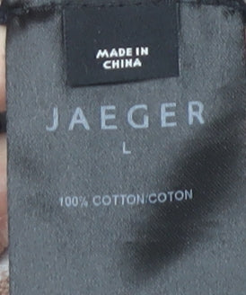 Jaeger Women's Multicoloured Stripe Pullover Jumper L