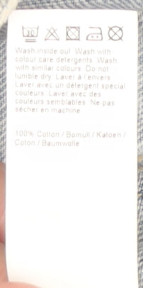 River Island Women's Blue Cut-Off Denim Shorts, Size 12