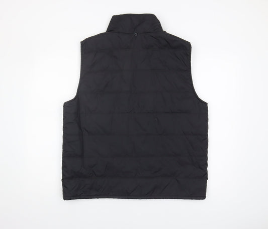 Mens UK Size L Jasper Conran Black Puffer Jacket