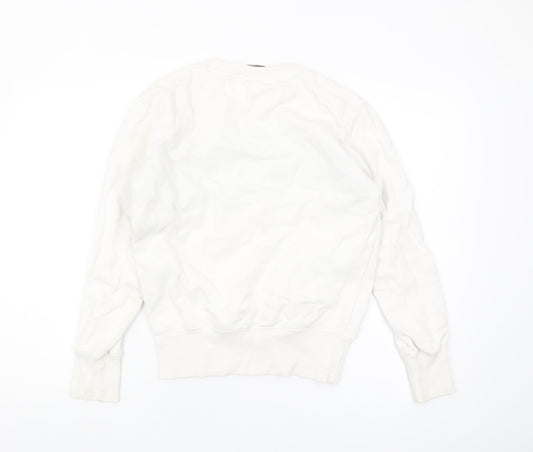 Champion Women's White XS Logo Sweatshirt