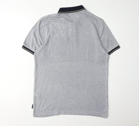 Ted Baker Men's Grey Polo Shirt M