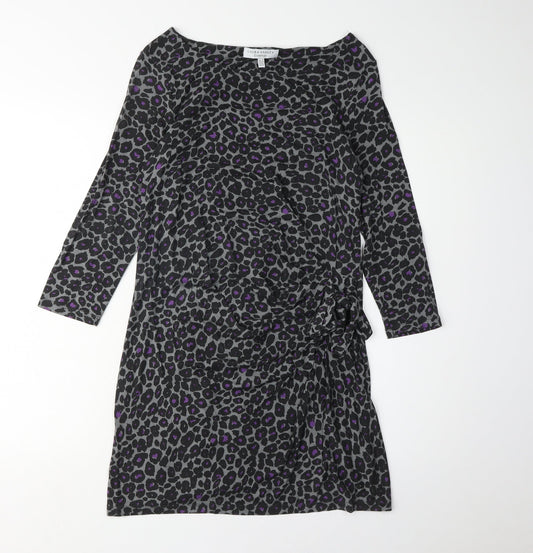 Laura Ashley Women's Multicoloured 3/4 Sleeve Dress