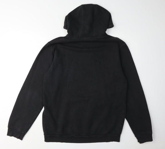 Adidas Men's Black Pullover Hoodie - M