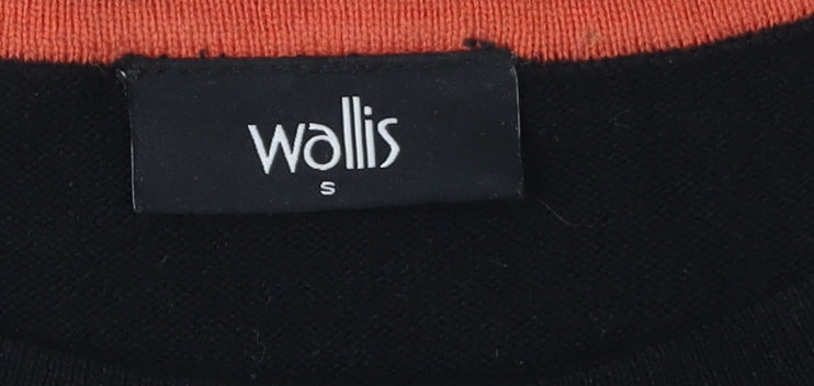 Womens UK Size S Wallis Black Pullover Jumper