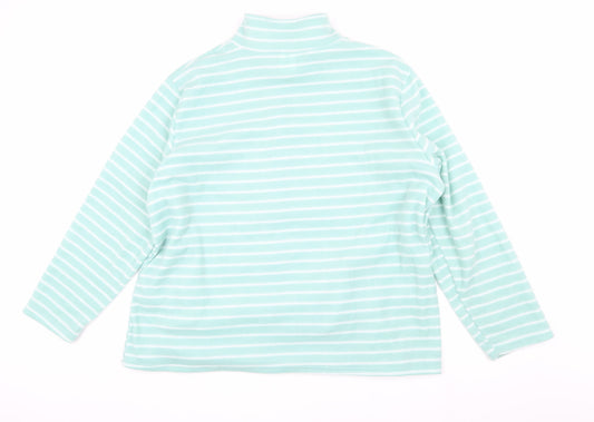 Womens UK Size XL Anne de Lancay Green Basic Jacket