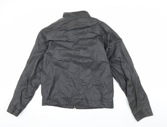 Mens UK Size M NEXT Black Motorcycle Jacket