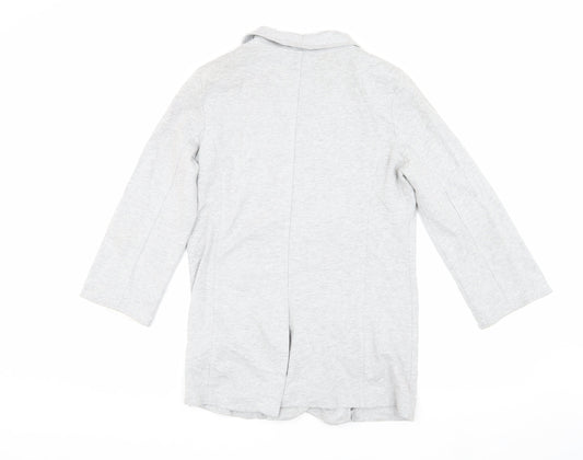 New Look Women's Grey Blazer, UK 10, Regular Fit