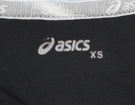 Asics Women's XS Black Long Sleeve 1/4 Zip Top