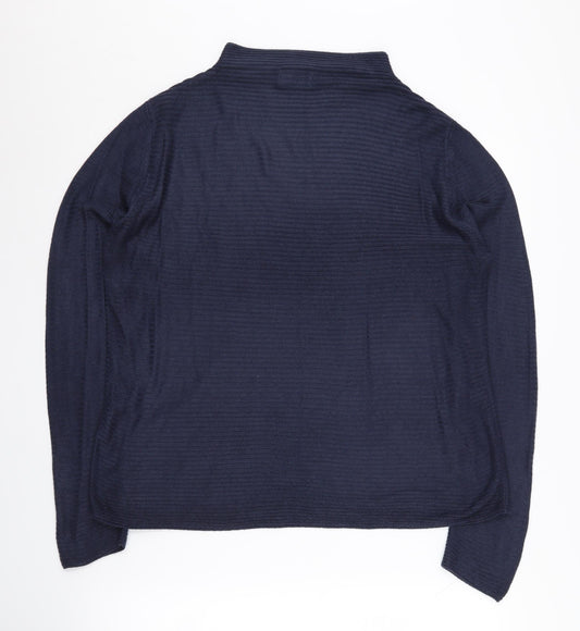 Womens UK Size M Jacqueline de Yong Blue Pullover Jumper