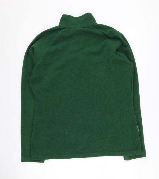 Womens UK Size 12 Mountain Warehouse Green Full Zip Sweatshirt