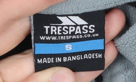 Trespass Men's Black Fleece Sweatshirt S