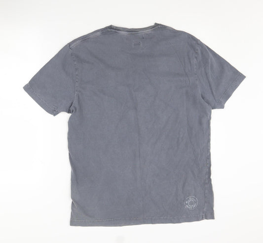 Mens UK Size L Ben Sherman Grey T-Shirt