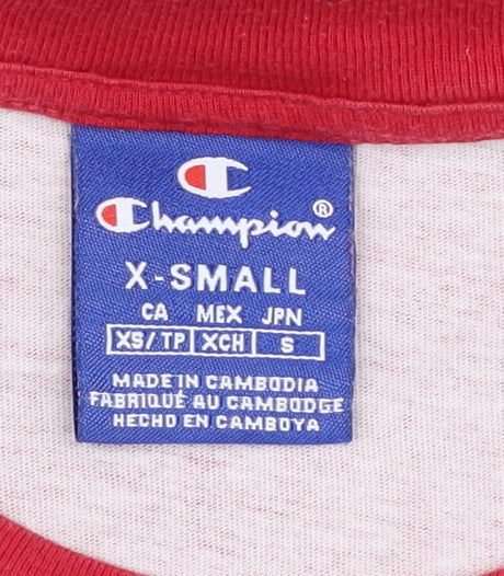 Mens UK Size XS Champion Multicoloured T-Shirt