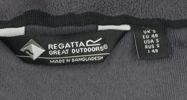 Mens UK Size S Regatta Black Pullover Sweatshirt