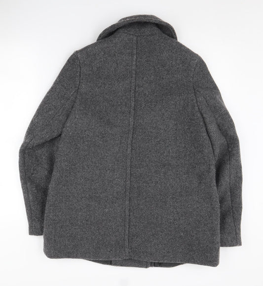 Womens UK Size 4 H&M Grey Basic Jacket