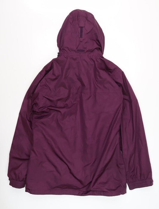 Womens UK Size 12 Hi Gear Purple Rain Coat