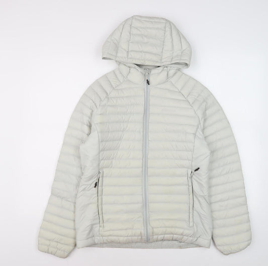 Womens UK Size 10 Craghoppers White Puffer Jacket
