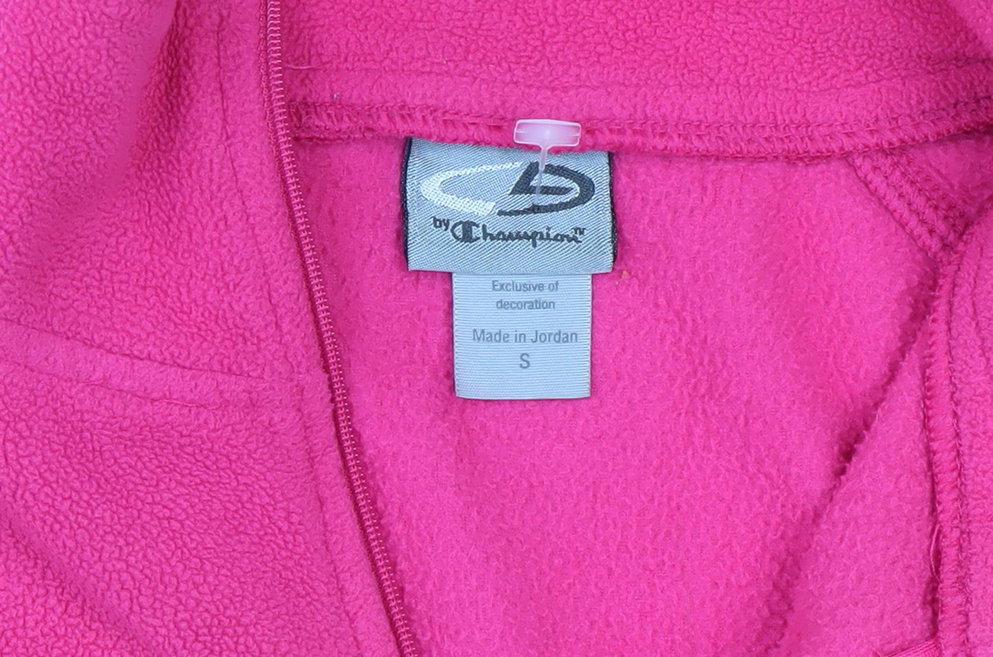 Champion Women's Pink Fleece Pullover Sweatshirt S