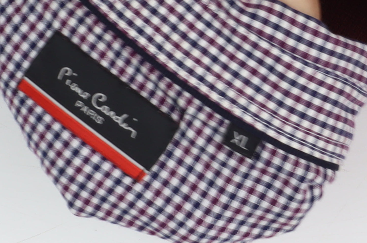 Pierre Cardin Men's Red XL Pullover V-Neck Jumper