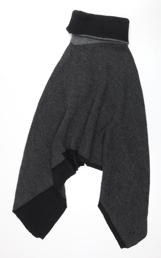 Womens UK Size One Size COCOGIO Black Cape Jumper