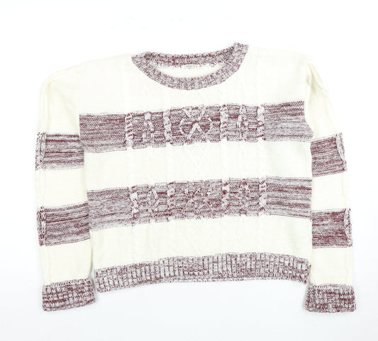 Womens UK Size M Soulcal & Co Multicoloured Pullover Jumper
