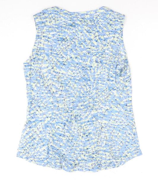 Womens UK Size 10 Marks and Spencer Multicoloured Basic Blouse