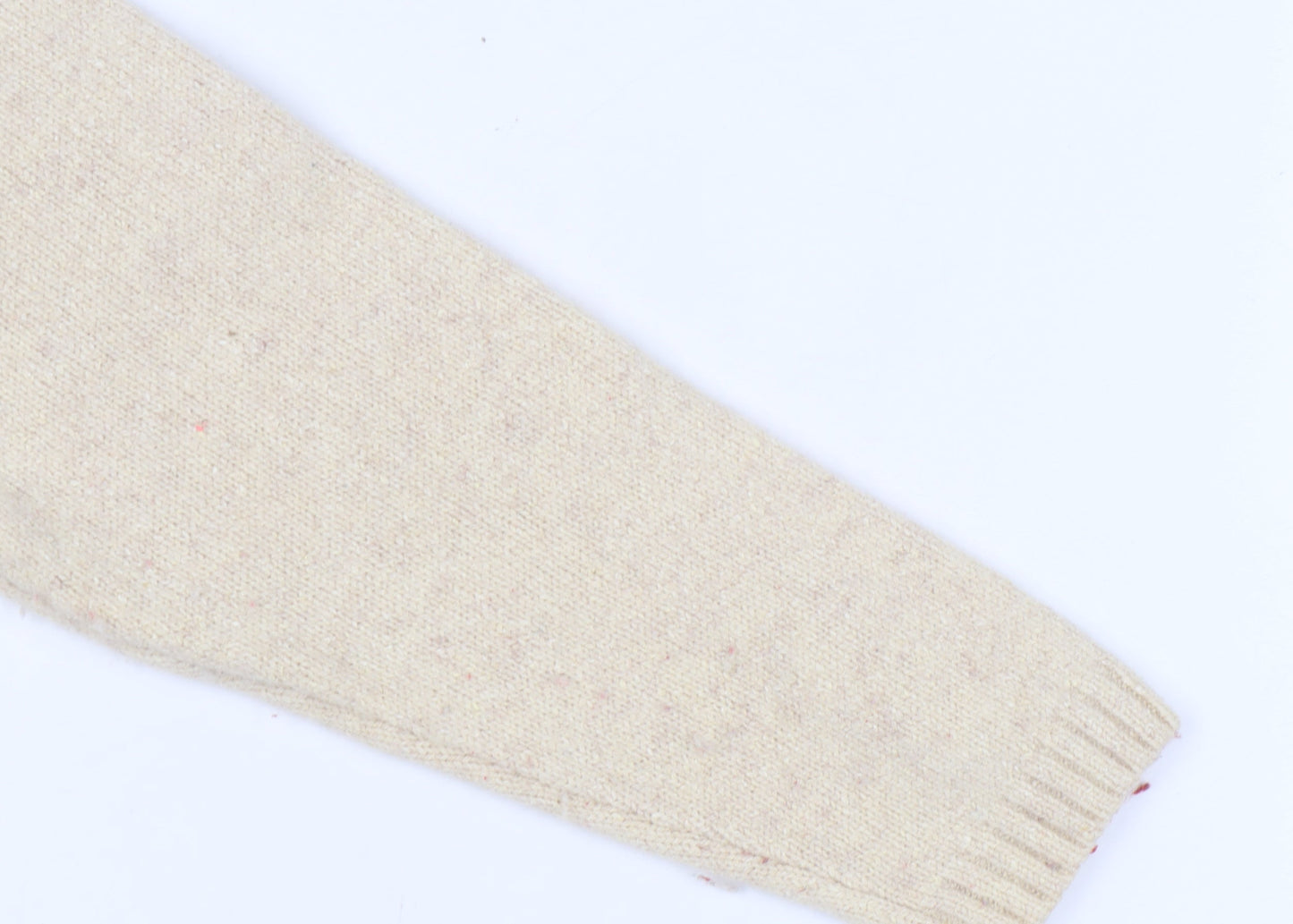 Womens UK Size L Jumper Beige Pullover Jumper