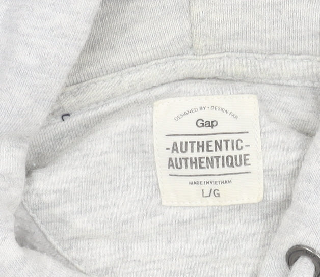 Mens UK Size L Gap Grey Varsity Jacket