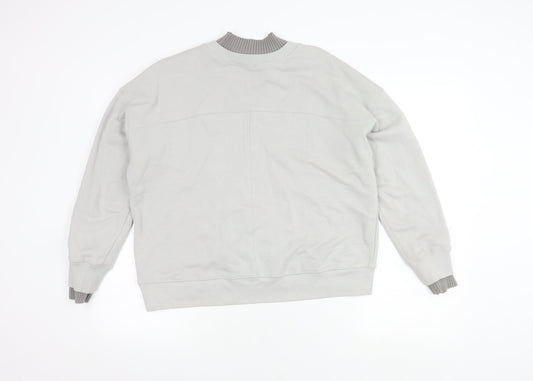Womens UK Size M Reiss Grey Pullover Jumper