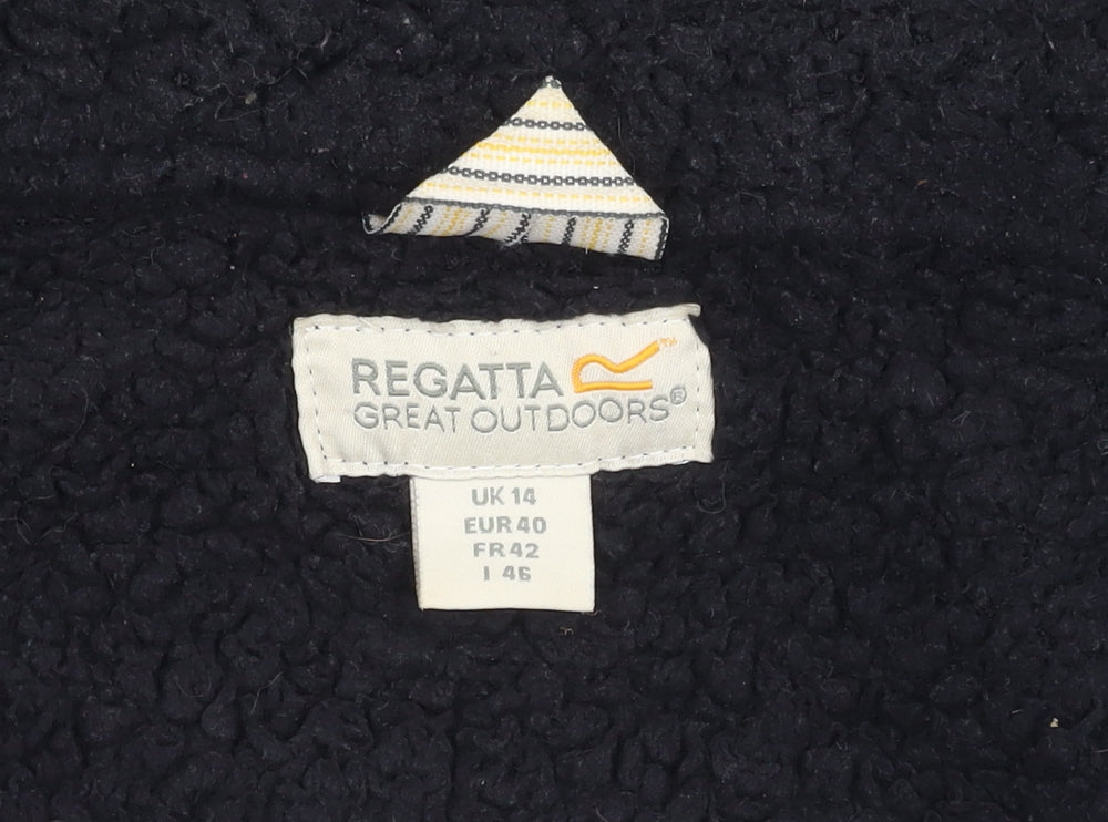 Womens UK Size 14 Regatta Black Basic Jacket