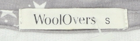 WoolOvers Women's Grey Pullover Sweatshirt, Size S