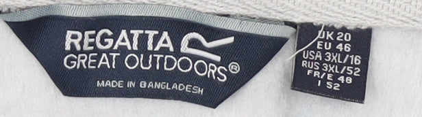 Regatta Women's Grey Hoodie 3XL Polyester Casual