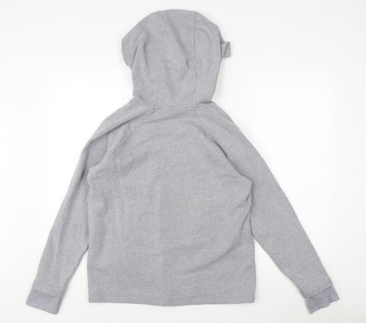 Under Armour Men's Grey Pullover Hoodie, Size S, Sports Style