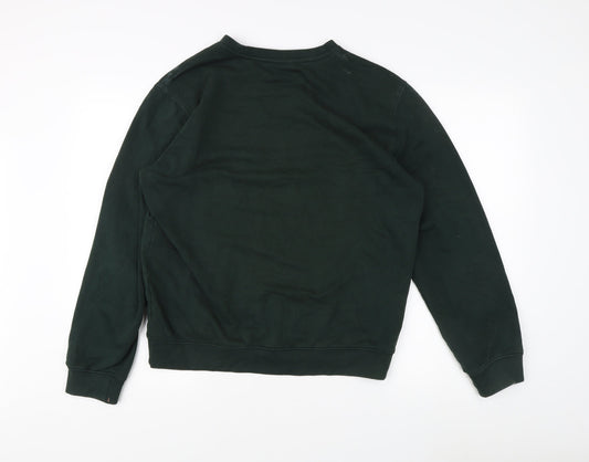 Mens UK Size M Champion Green Pullover Sweatshirt