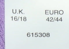 Alexon Women's Purple Short Sleeve Knit Top Size 16/18