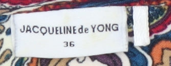 Jacqueline de Yong Women's Multicoloured Blouse Size 8