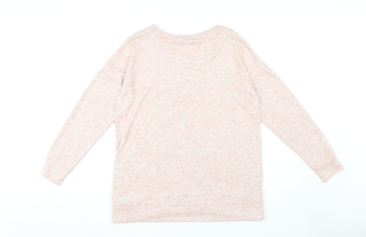 Womens UK Size 12 NEXT Pink Pullover Jumper