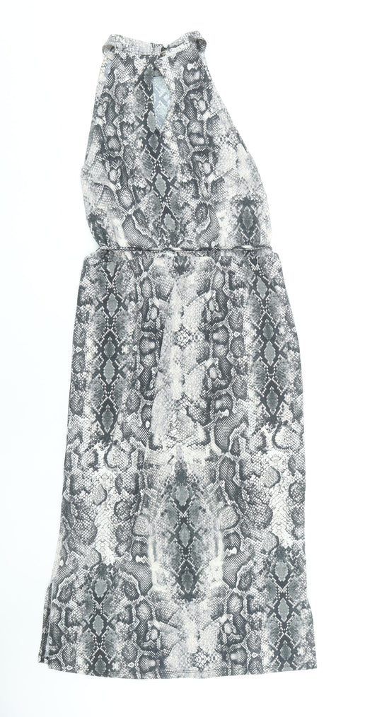 Oasis Women’s Multicoloured Sleeveless Dress M